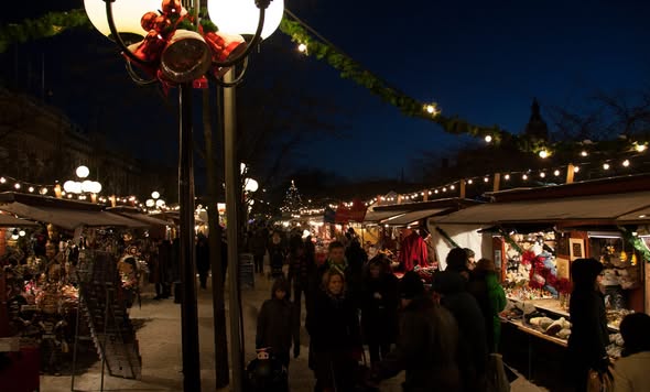 Julmarknaden i Kungsträdgården
